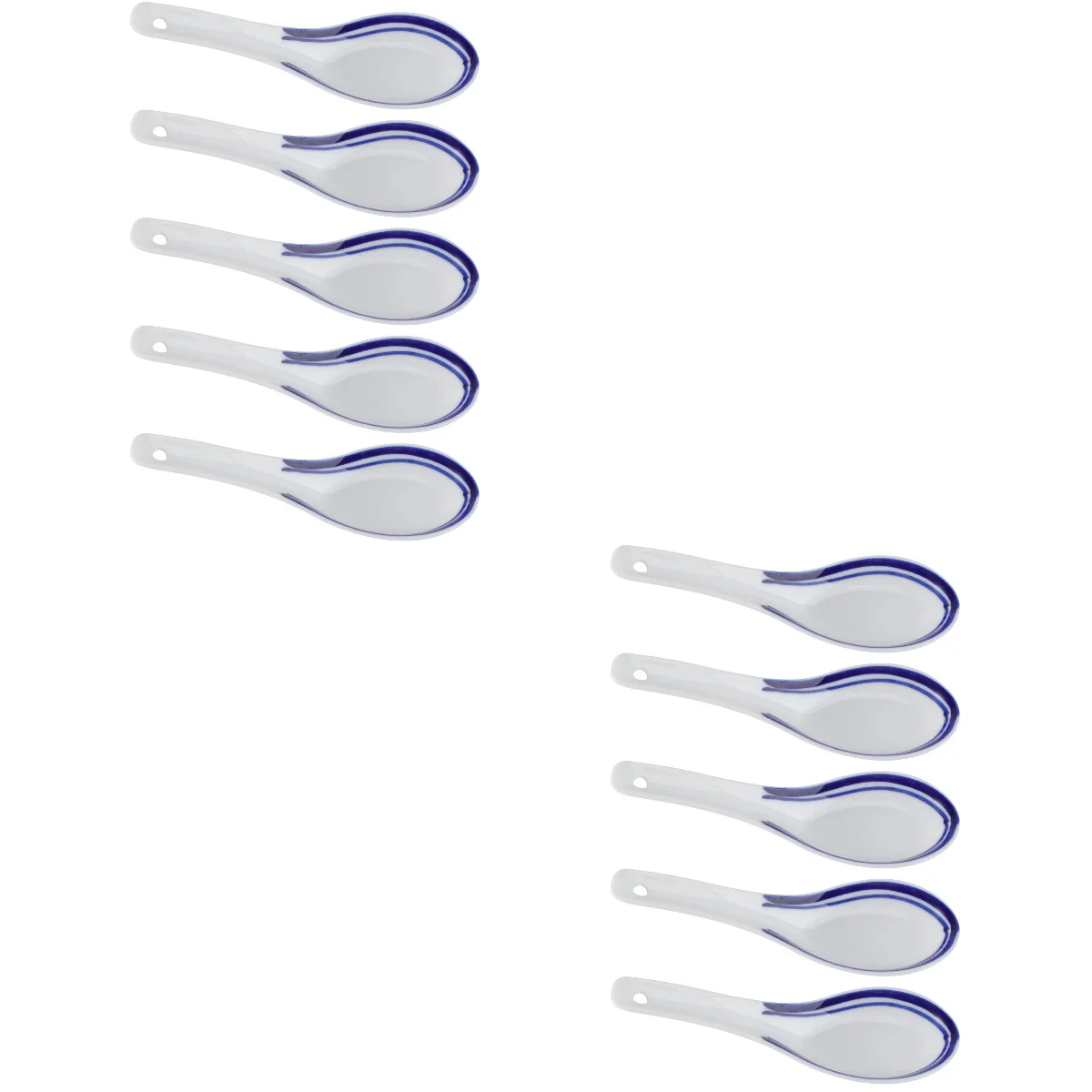 10 Pcs Useful Ceramic Spoon Multi-function Chinese Style Scoop Mixing Spoons Coffee Tableware Japandi Dining
10 Pcs Useful Ceramic Spoon Multi-function Chinese Style Scoop Mixing Spoons Coffee Tableware Japandi Dining