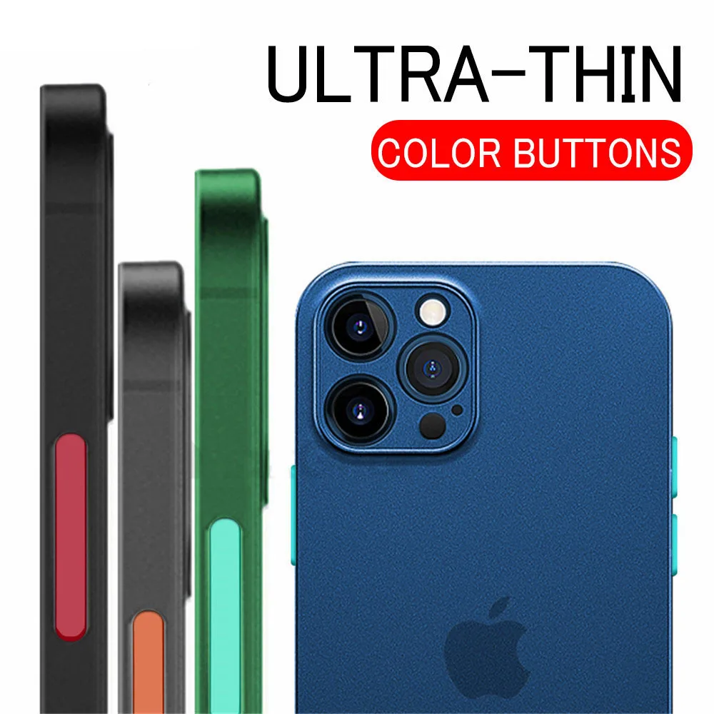 0.3mm Ultra Thin Matte Phone Case For iPhone 13 12 11 Pro Xs Max X Xr Se 2020 6 6S 7 8 Plus Back Cover Shell Camere Protection 
0.3mm Ultra Thin Matte Phone Case For iPhone 13 12 11 Pro Xs Max X Xr Se 2020 6 6S 7 8 Plus Back Cover Shell Camere Protection