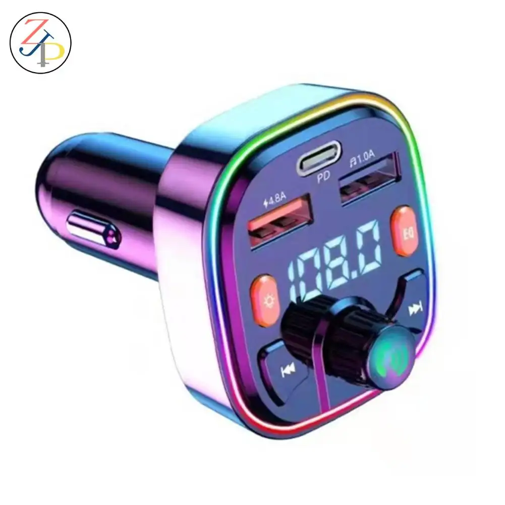 New Car FM Transmitter Bluetooth MP3 Player Wireless Handsfree Dual USB Charger Fast Charging U Disk TF Card Voice Broadcast
New Car FM Transmitter Bluetooth MP3 Player Wireless Handsfree Dual USB Charger Fast Charging U Disk TF Card Voice Broadcast