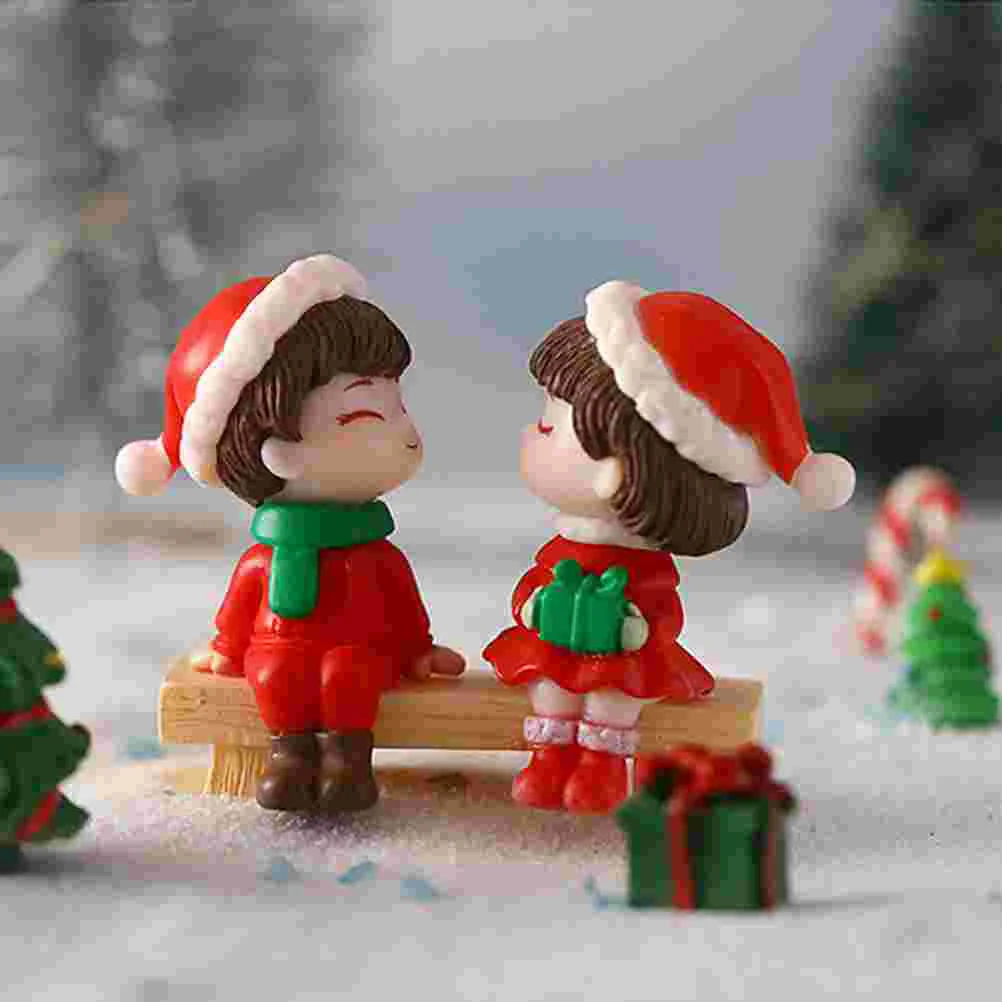 2 Pairs Mini Xmas Couple Ornaments Moss Micro Landscape Couple Ornaments
2 Pairs Mini Xmas Couple Ornaments Moss Micro Landscape Couple Ornaments