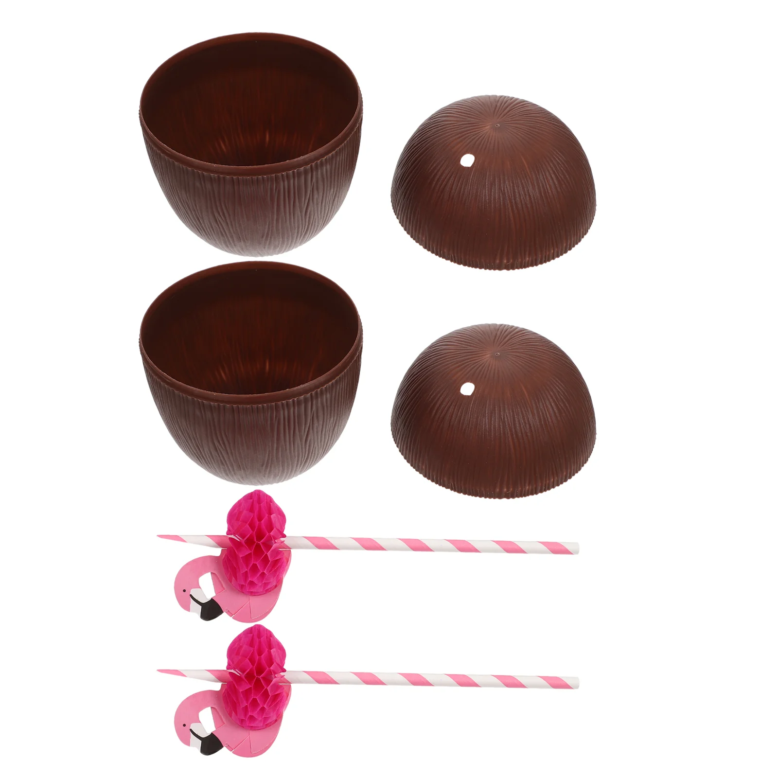 2Pcs Luau Party Decoration Cocoanut Modeling Cup Latex Drinking Cup Coconuts Shaped Cup for Banquet Restaurant
2Pcs Luau Party Decoration Cocoanut Modeling Cup Latex Drinking Cup Coconuts Shaped Cup for Banquet Restaurant
