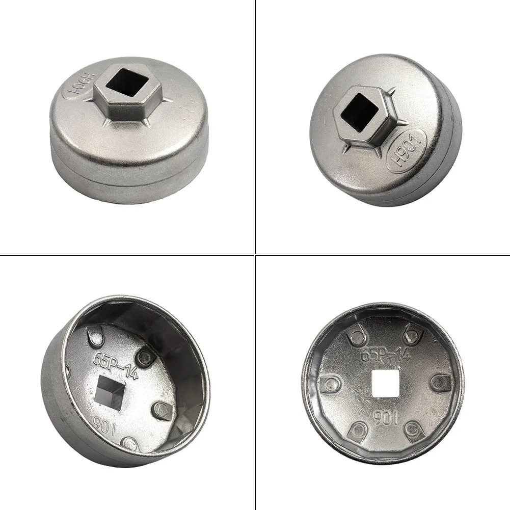 3/8" Drive Oil Filter Cover Removal Cap Wrench 65mm 14Flutes High Strength Forged Alloy Non-slip For Lexu Toyot Car Maintenanc
3/8" Drive Oil Filter Cover Removal Cap Wrench 65mm 14Flutes High Strength Forged Alloy Non-slip For Lexu Toyot Car Maintenanc
