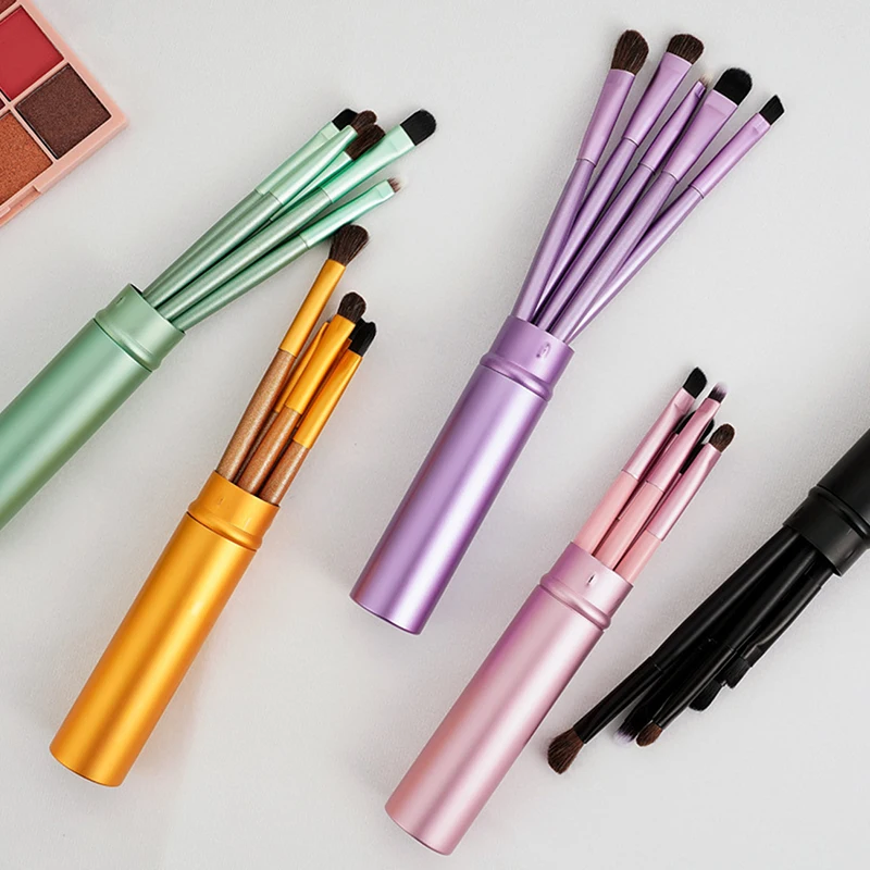 5 Pc Makeup Brushes Tool Set Eyeshadow Concealer Eyebrow Lip Blending Beauty Make Up Skin-friendly Brushes Women Cosmestic Tool
5 Pc Makeup Brushes Tool Set Eyeshadow Concealer Eyebrow Lip Blending Beauty Make Up Skin-friendly Brushes Women Cosmestic Tool