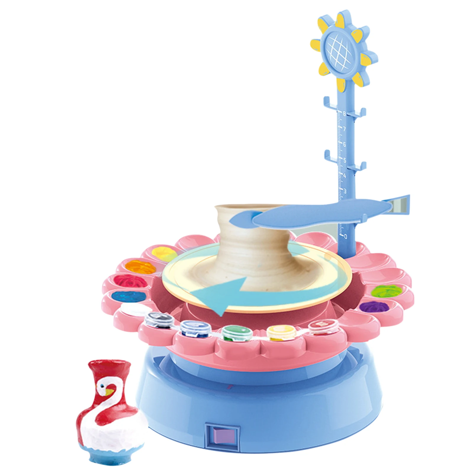 Pottery Wheel For Kids Sunflower Style Pottery Wheel For Kids Beginner Pottery Spinner Turntable Kit USB Pottery Wheel Set With
Pottery Wheel For Kids Sunflower Style Pottery Wheel For Kids Beginner Pottery Spinner Turntable Kit USB Pottery Wheel Set With