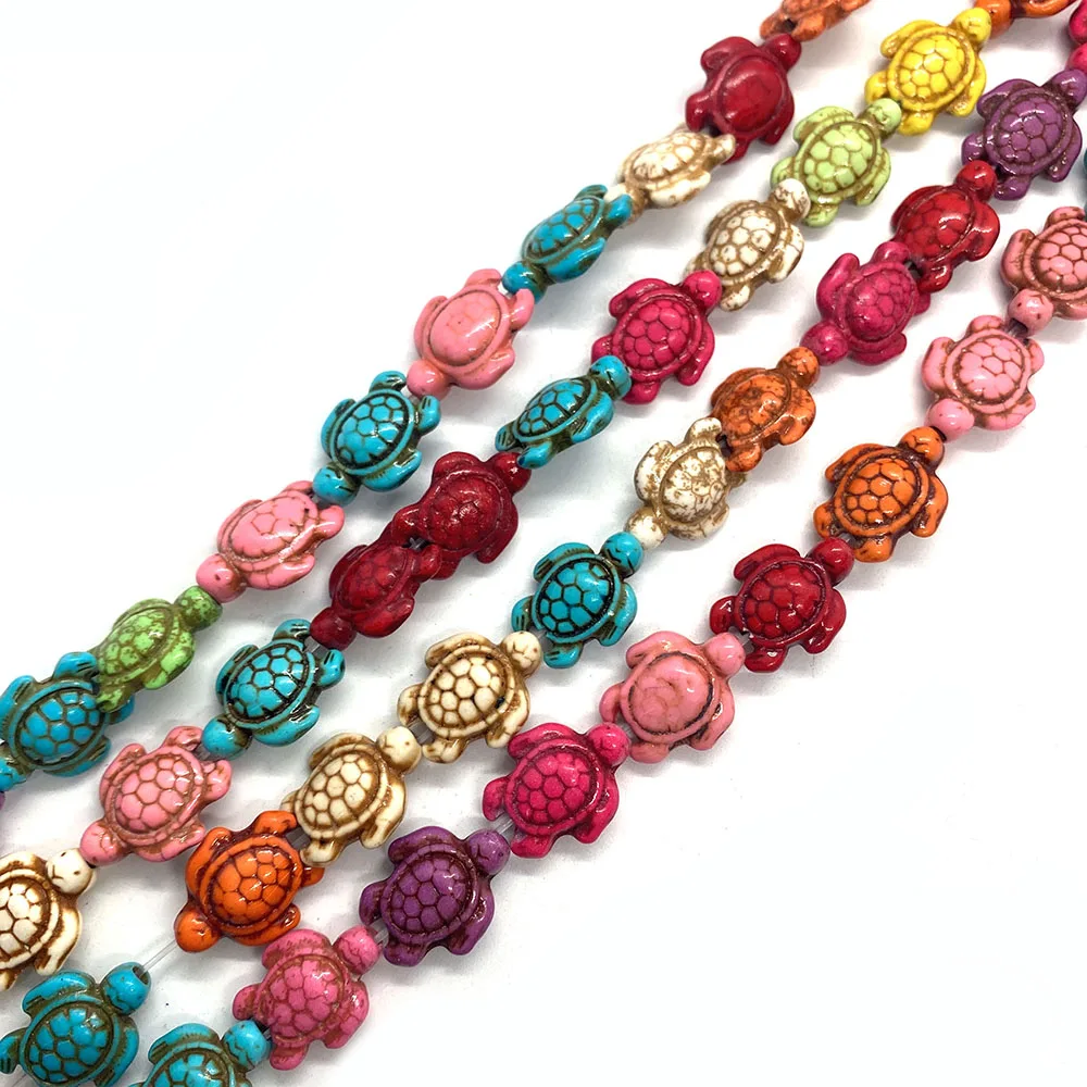 Colorful Pine Stone Turtle Beads 14x18mm Charm Fashion Making DIY Necklace Earring Bracelet Exquisite Jewelry Accessories
Colorful Pine Stone Turtle Beads 14x18mm Charm Fashion Making DIY Necklace Earring Bracelet Exquisite Jewelry Accessories