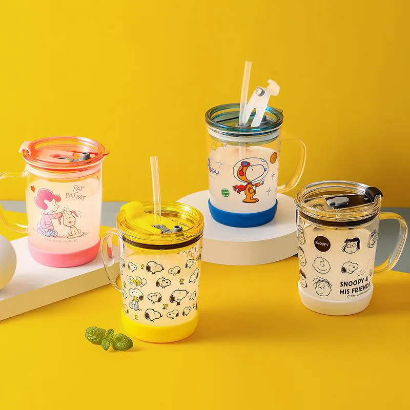 Kawaii Snoopyed Woodstock Cartoon Straw Cup Children's Milk Cup Handle Scale Cup Breakfast Cup Heat Resistant Glass Material
Kawaii Snoopyed Woodstock Cartoon Straw Cup Children's Milk Cup Handle Scale Cup Breakfast Cup Heat Resistant Glass Material