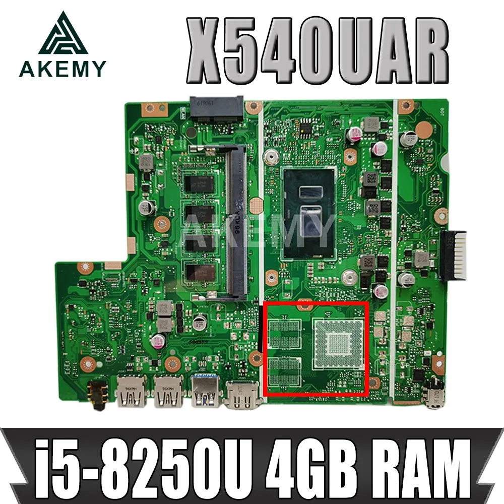 Akemy X540UAR Laptop Motherboard For Asus X540UB X540UBR X540UA X540UV REV 2.0 MainBoard W/ i5-8250U CPU 4GB RAM
Akemy X540UAR Laptop Motherboard For Asus X540UB X540UBR X540UA X540UV REV 2.0 MainBoard W/ i5-8250U CPU 4GB RAM