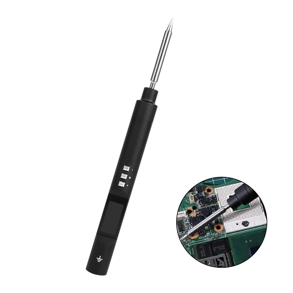 1 Pc Soldering Iron PTS200 T13 65W PD3.0 USB Type-C Charge Adjustable Digital Soldering Station 65W 5V/12V/20V Welding Tool
1 Pc Soldering Iron PTS200 T13 65W PD3.0 USB Type-C Charge Adjustable Digital Soldering Station 65W 5V/12V/20V Welding Tool