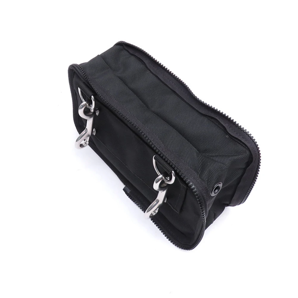 Storage Pouch Sidemount Pouch Bag Black 1 Pc 25*15*8cm BCD Side Mount Storage Pocket With Snap Hook High Quality
Storage Pouch Sidemount Pouch Bag Black 1 Pc 25*15*8cm BCD Side Mount Storage Pocket With Snap Hook High Quality