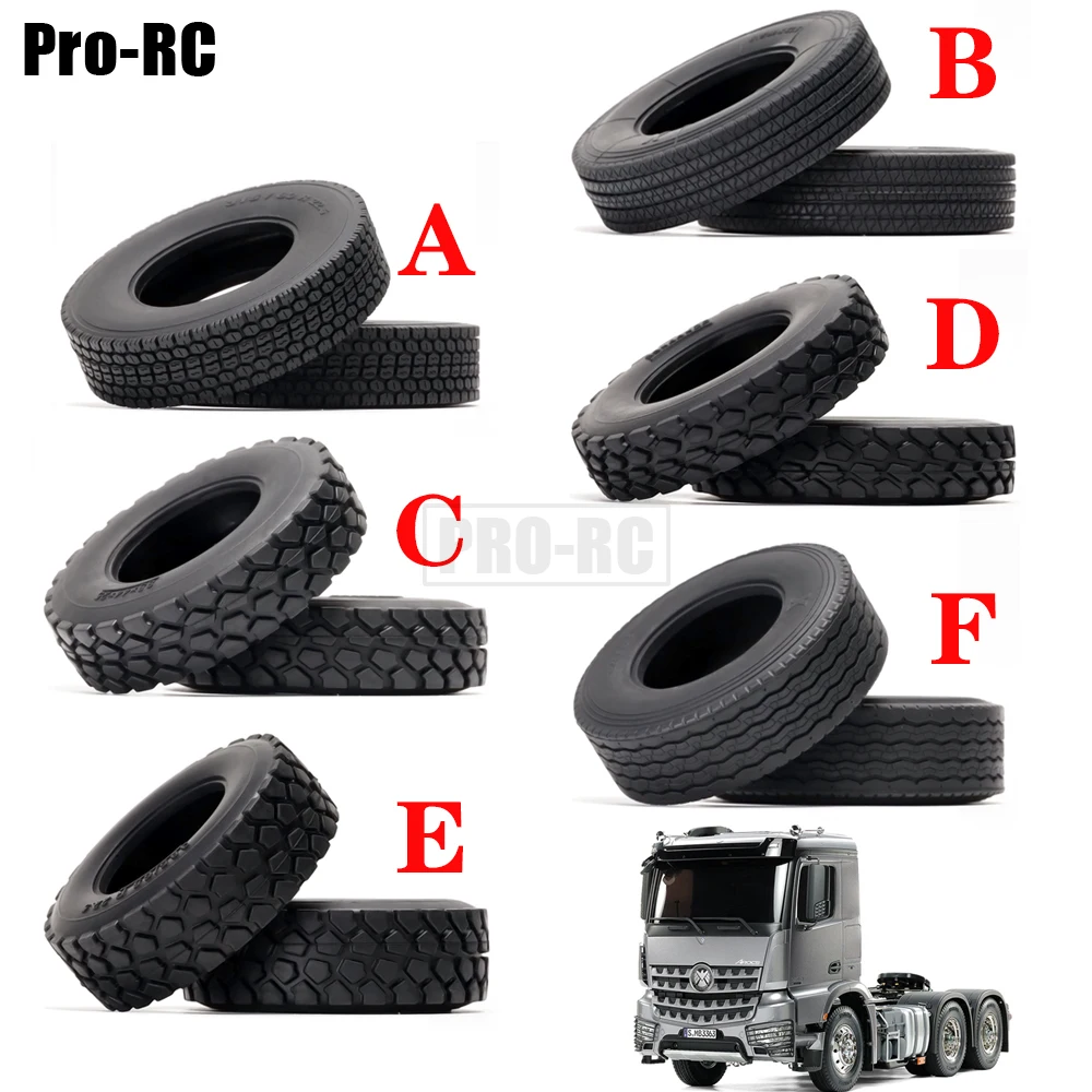 4Pcs 6 Kinds of Style Rubber Wheels Tyre Tires 83MM / 85MM for RC Car 1/14 Tamiya Tractor Truck Trailer Engineering Long Vehicle
4Pcs 6 Kinds of Style Rubber Wheels Tyre Tires 83MM / 85MM for RC Car 1/14 Tamiya Tractor Truck Trailer Engineering Long Vehicle