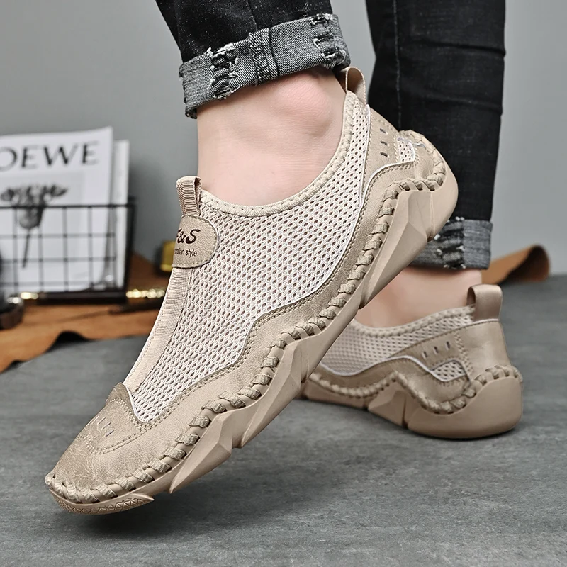 Men Casual Shoes Slip-on Summer Men Sneakers Breathable Mens Loafers Moccasins Luxury Brand Mesh Mens Low Shoes Big Size 38-48
Men Casual Shoes Slip-on Summer Men Sneakers Breathable Mens Loafers Moccasins Luxury Brand Mesh Mens Low Shoes Big Size 38-48