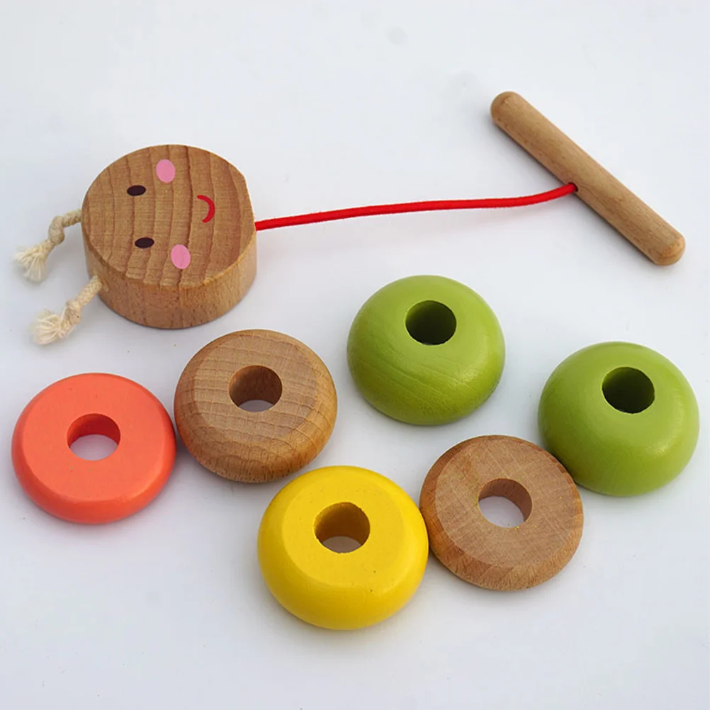 Wooden Baby Toy Caterpillar Blocks Funny Children Stack Small Threading Educational Lacing Toddler
Wooden Baby Toy Caterpillar Blocks Funny Children Stack Small Threading Educational Lacing Toddler