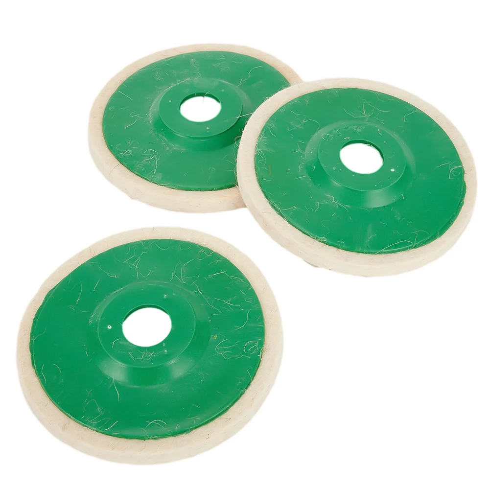 3pcs 5 Inch / 125mm Wool Felt Disc Polishing Pad Buffing Grinding Wheels For Abrasive Tools Green & White Wool For Angle Grinder
3pcs 5 Inch / 125mm Wool Felt Disc Polishing Pad Buffing Grinding Wheels For Abrasive Tools Green & White Wool For Angle Grinder