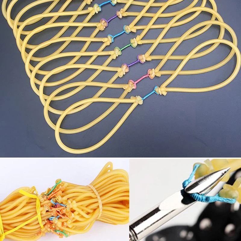 10Pcs Outdoor Elastic Rubber Band Fishing Slingshot For Hunting Catapult Bow Tool Powerful Shooting Replacement Fishing Harpoon
10Pcs Outdoor Elastic Rubber Band Fishing Slingshot For Hunting Catapult Bow Tool Powerful Shooting Replacement Fishing Harpoon