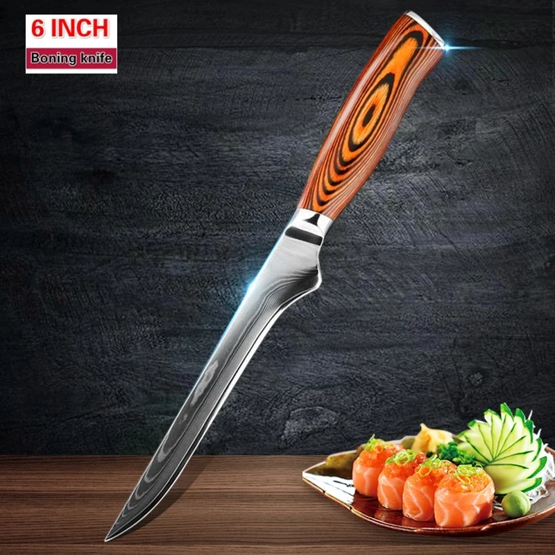 Stainless steel deboning knife Butcher knife Outdoor meat cleaver Kitchen kitchen knife Cooking knife
Stainless steel deboning knife Butcher knife Outdoor meat cleaver Kitchen kitchen knife Cooking knife