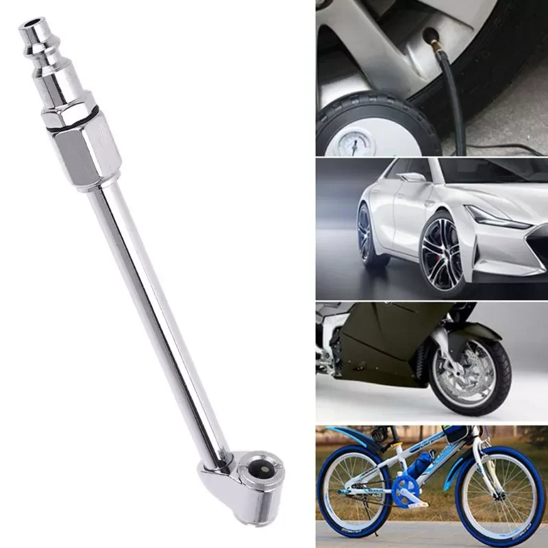 1/4" Air Chucks 1/4" RV Heavy Duty Dual Head Tire Chuck Quick Plug for Inflator Gauge Compressor Accessories for Car
1/4" Air Chucks 1/4" RV Heavy Duty Dual Head Tire Chuck Quick Plug for Inflator Gauge Compressor Accessories for Car