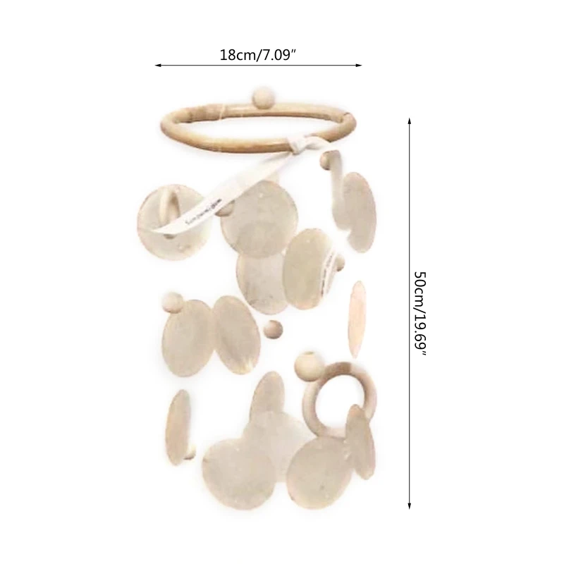 GXMB Baby Crib Wind Chime Pine Wooden Beads Ring Natural Shell Pendants Rattle Hanging Pendant Bassinet Mobile Bed Bell
GXMB Baby Crib Wind Chime Pine Wooden Beads Ring Natural Shell Pendants Rattle Hanging Pendant Bassinet Mobile Bed Bell