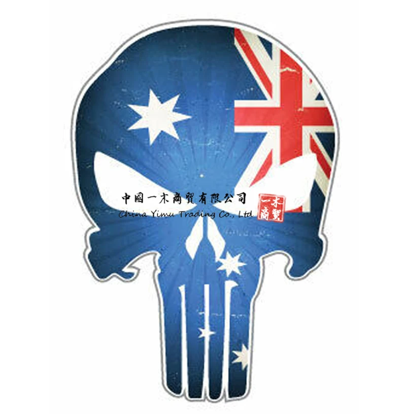 Наклейка с изображением черепа и австралийского флага, наклейка для автомобиля, ноутбука, велосипеда, скейтборда
Наклейка с изображением черепа и австралийского флага, наклейка для автомобиля, ноутбука, велосипеда, скейтборда