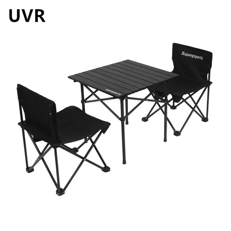 UVR New Folding Camping Table and Chairs Ultra-light Camping Equipment Portable Aluminum Alloy Egg Roll Table and Chairs Set
UVR New Folding Camping Table and Chairs Ultra-light Camping Equipment Portable Aluminum Alloy Egg Roll Table and Chairs Set
