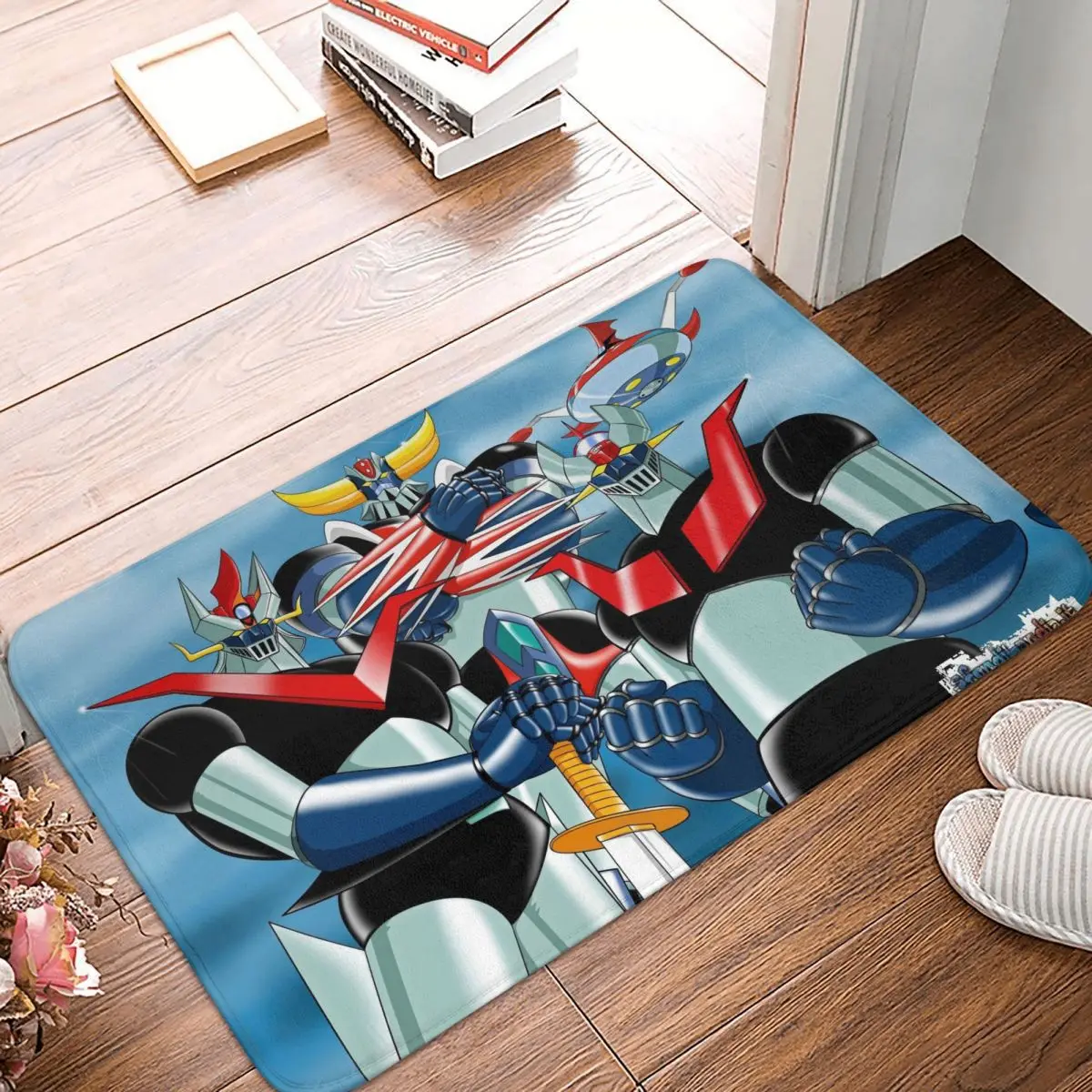 UFO Robot Grendizer Bath Non-Slip Carpet Robot Team Bedroom Mat Entrance Door Doormat Home Decor Rug
UFO Robot Grendizer Bath Non-Slip Carpet Robot Team Bedroom Mat Entrance Door Doormat Home Decor Rug