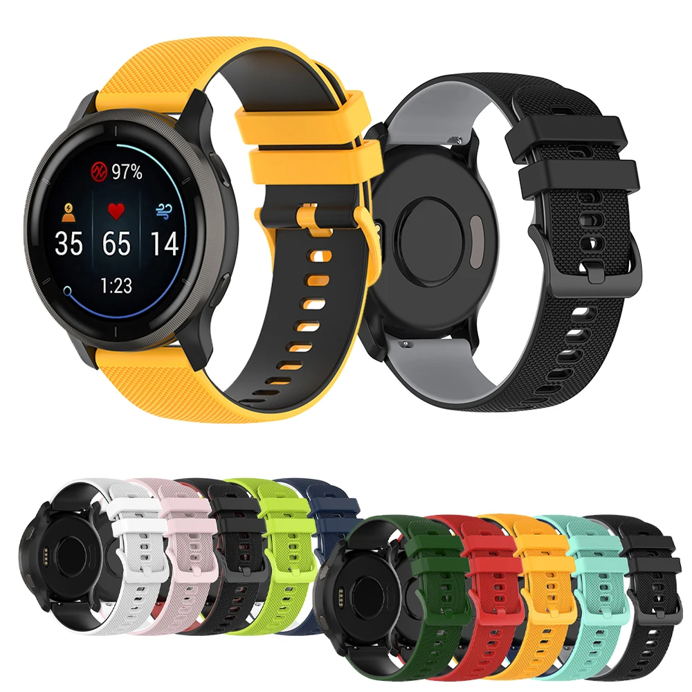 Ремешок двухцветный для Amazfit GTR 4/3/3Pro, маленький сменный спортивный браслет для Samsung Galaxy Watch 5/5Pro/4, 20/22 мм
Ремешок двухцветный для Amazfit GTR 4/3/3Pro, маленький сменный спортивный браслет для Samsung Galaxy Watch 5/5Pro/4, 20/22 мм