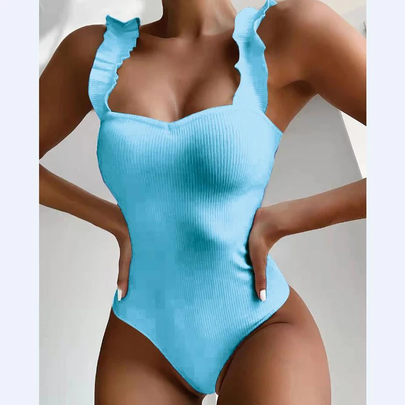 2022 New Sexy Female Swimsuit Vintage One Piece Ruffled Push Up Solid Red Swimwear Women Monokini Padded Bathing Suits 15
2022 New Sexy Female Swimsuit Vintage One Piece Ruffled Push Up Solid Red Swimwear Women Monokini Padded Bathing Suits 15