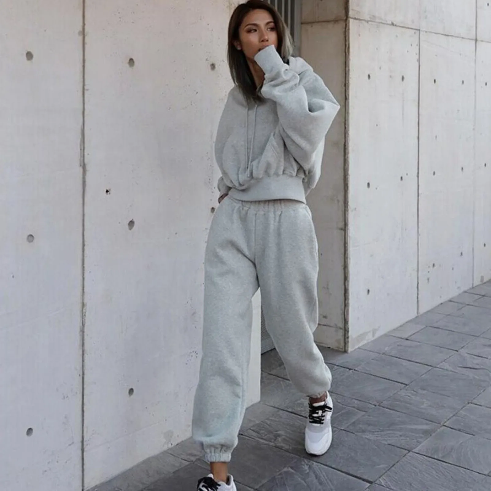 Women's Two Piece Outfits Top Jacket And Elastic Waistband Pant Women Sweatsuit Tracksuit Sets Piece Mesh Pants
Women's Two Piece Outfits Top Jacket And Elastic Waistband Pant Women Sweatsuit Tracksuit Sets Piece Mesh Pants