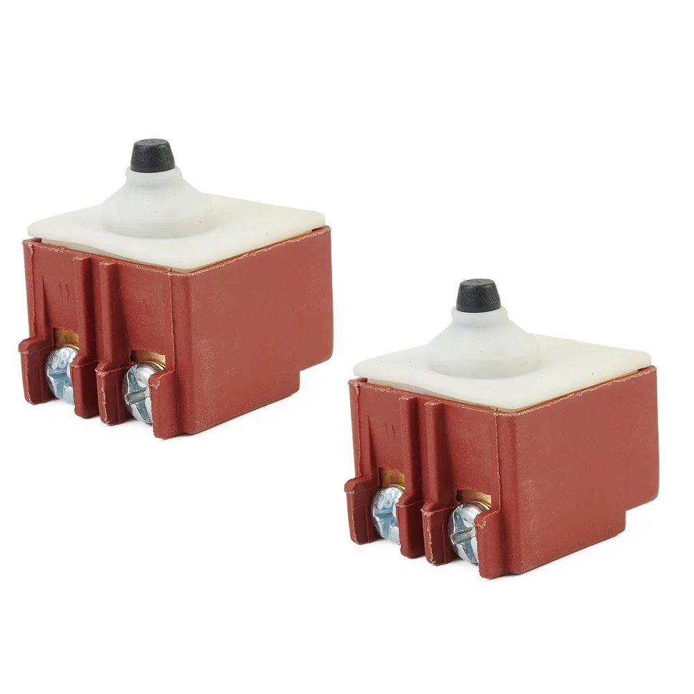 2pcs Angle Grinder 250V 5A NO Push Button Switch For Bosch GWS6/8-100 TWS6600 Power Tool Accessories
2pcs Angle Grinder 250V 5A NO Push Button Switch For Bosch GWS6/8-100 TWS6600 Power Tool Accessories