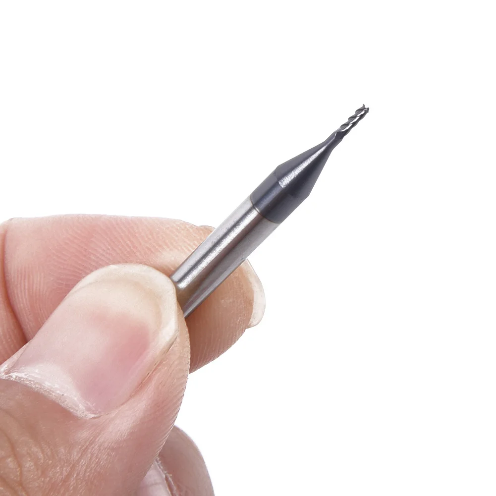 Solid Carbide End Mill 4 Teeth - AlTiN Coating Solid Carbide Milling Cutter HPC PCB End Mill CNC Cutting Milling Tools
Solid Carbide End Mill 4 Teeth - AlTiN Coating Solid Carbide Milling Cutter HPC PCB End Mill CNC Cutting Milling Tools
