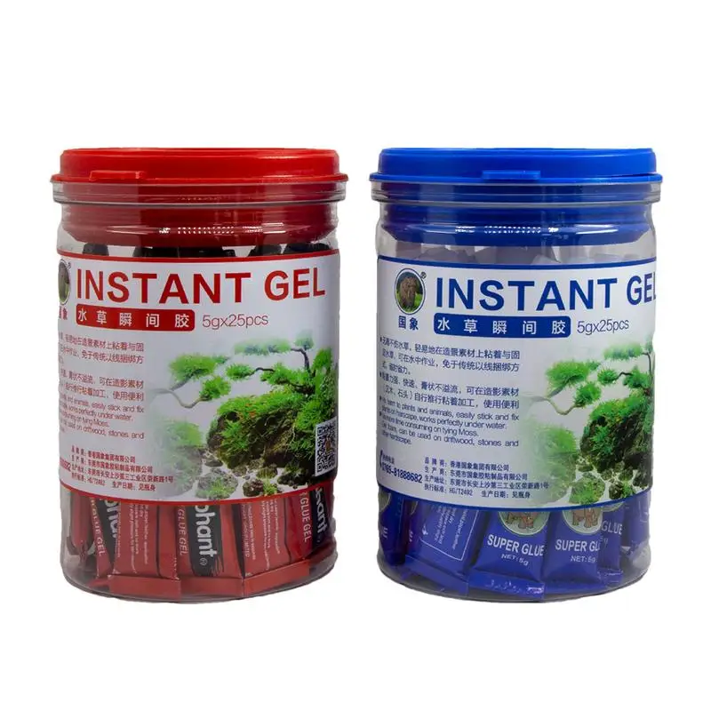 25pcs Multi-use Aquarium Moss Glue Water Plant Coral Frags Instant Adhesive Glue Ornaments Fixed To Under Water Glue
25pcs Multi-use Aquarium Moss Glue Water Plant Coral Frags Instant Adhesive Glue Ornaments Fixed To Under Water Glue
