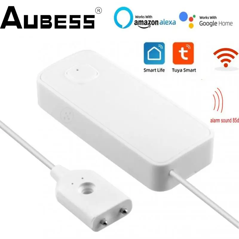 Aubess Tuya Home Alarm Water Leakage Alarm Independent WIFI Water Leak Sensor Detector Flood Alert Overflow Security System
Aubess Tuya Home Alarm Water Leakage Alarm Independent WIFI Water Leak Sensor Detector Flood Alert Overflow Security System