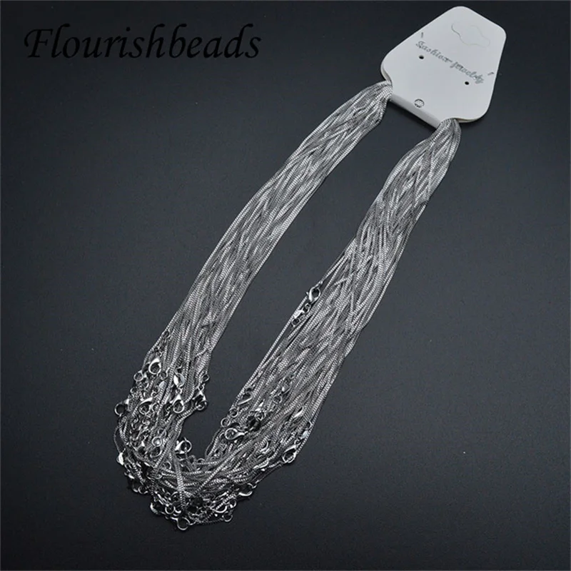10pcs/lot 17.7inches Hot Selling Nickel Free Anti Fading Gold Silver Plated Box Chains Necklace Chains for Jewelry Making
10pcs/lot 17.7inches Hot Selling Nickel Free Anti Fading Gold Silver Plated Box Chains Necklace Chains for Jewelry Making