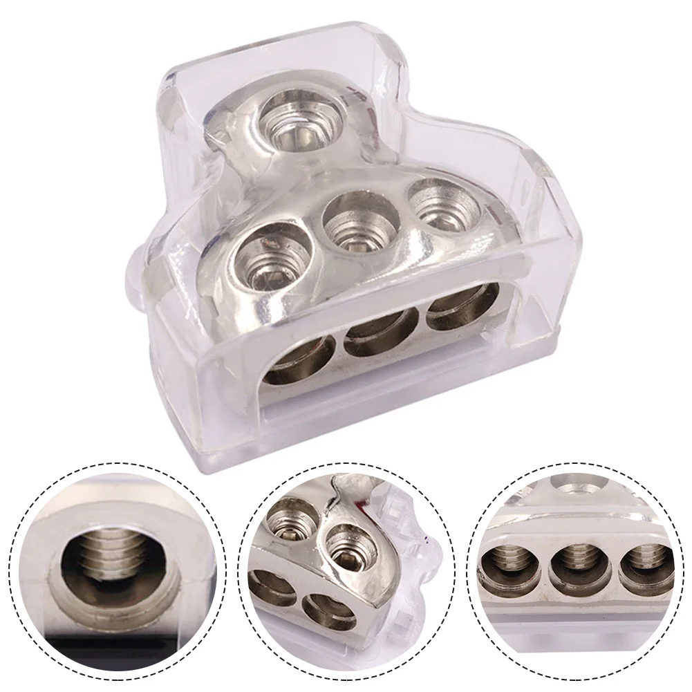 Car Accessories Distribution Block Power Block 1/0 AWG 3 Way Fuse Holder Power Ground Wire Splitter Zinc Alloy
Car Accessories Distribution Block Power Block 1/0 AWG 3 Way Fuse Holder Power Ground Wire Splitter Zinc Alloy