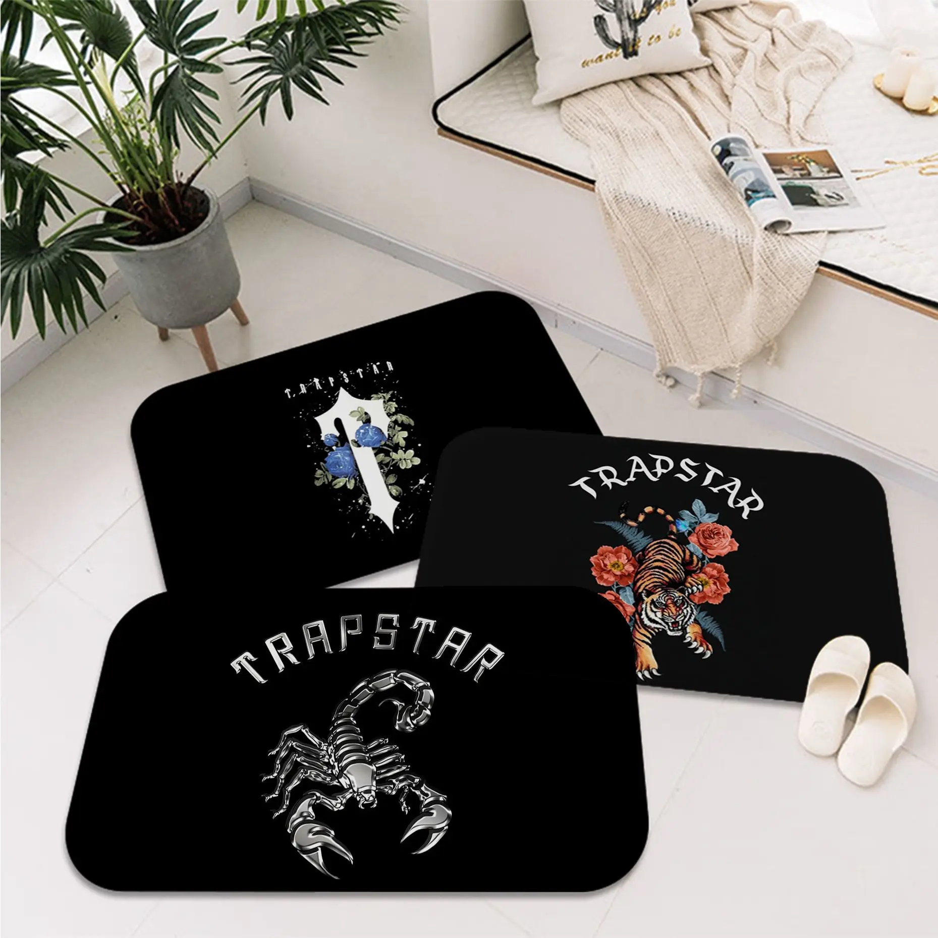 Trapstar Door Mat Cheaper Anti-slip Modern Living Room Balcony Printed Welcome Doormat
Trapstar Door Mat Cheaper Anti-slip Modern Living Room Balcony Printed Welcome Doormat