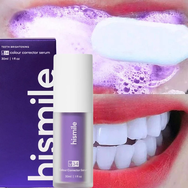 Hismile V34 Small Purple Bottle Toothpaste Tooth Mousse Fresh Breath Orthodontic Products Oral Cleaning Whitening Toothpaste
Hismile V34 Small Purple Bottle Toothpaste Tooth Mousse Fresh Breath Orthodontic Products Oral Cleaning Whitening Toothpaste