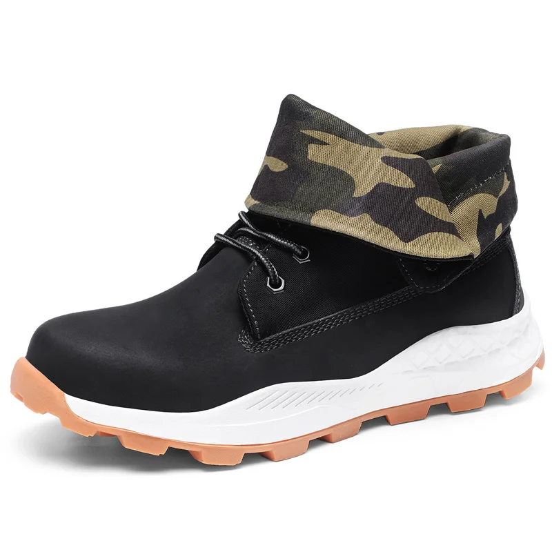 Мужские походные ботинки из спилка, Нескользящие сапоги для горного туризма, скалолазания, тактическая обувь для походов
Мужские походные ботинки из спилка, Нескользящие сапоги для горного туризма, скалолазания, тактическая обувь для походов