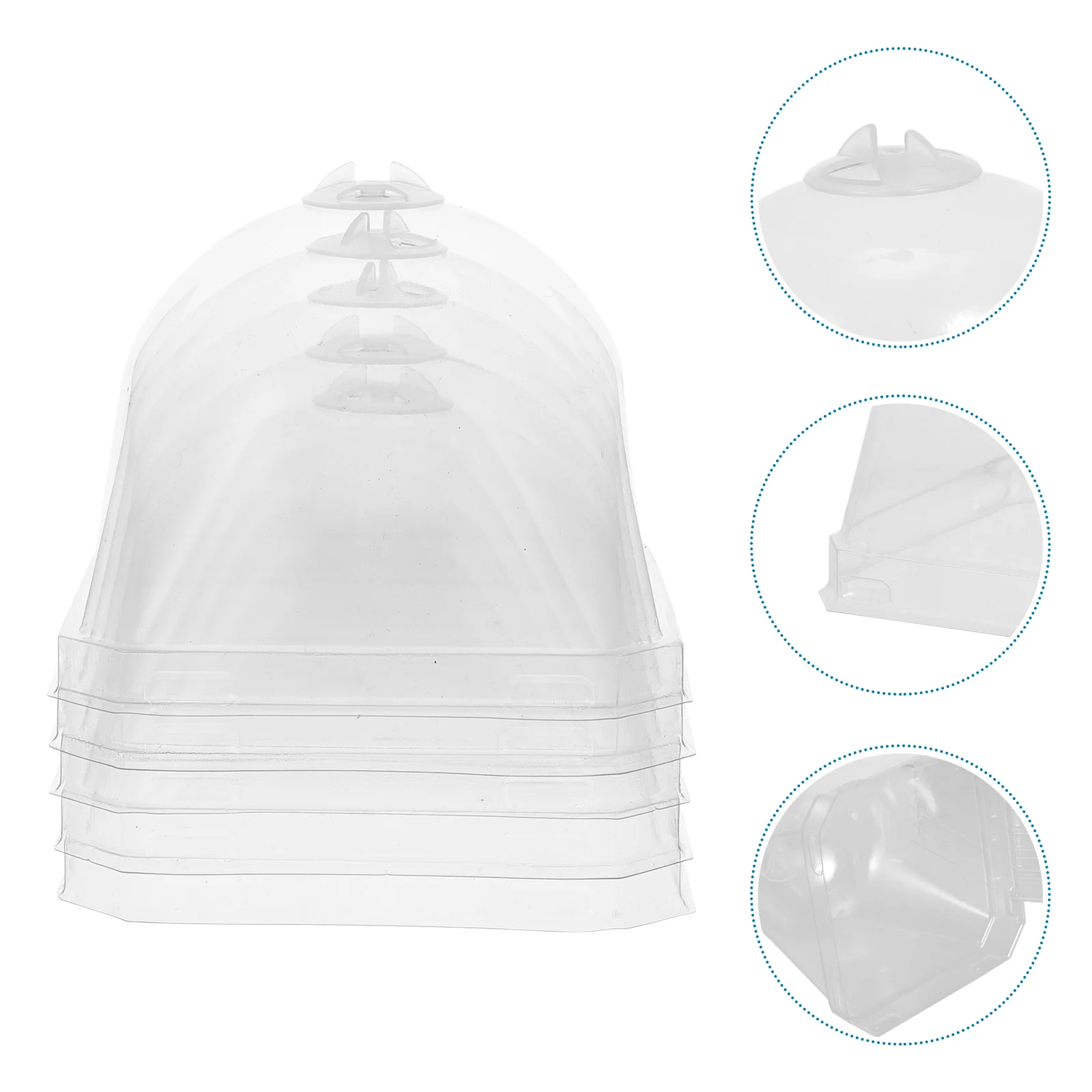 Flower Pot Dome Humidity Domes Starting Protective Plastic Containers Succulent Plants Clock
Flower Pot Dome Humidity Domes Starting Protective Plastic Containers Succulent Plants Clock
