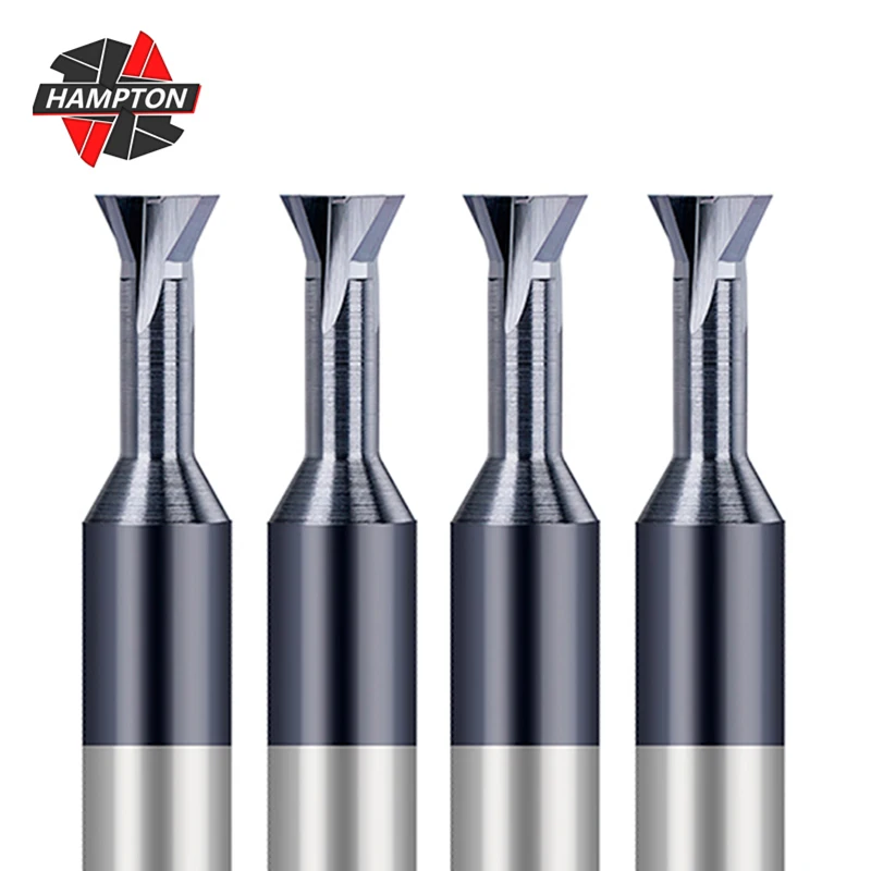 HAMPTON 45 Degrees Milling Cutter Tungsten Carbide Dovetail Milling Cutter 1.5-16mm Steel Machining Tool for Metal EndMill
HAMPTON 45 Degrees Milling Cutter Tungsten Carbide Dovetail Milling Cutter 1.5-16mm Steel Machining Tool for Metal EndMill