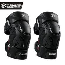Cuirassier Protective Motorbike Kneepad Motocross Motorcycle Knee Pads MX Protector Night Reflective Racing Guards Protection