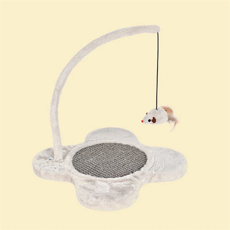 Cat scratcher plush sisal sling mouse cat toy scratch-resistant and bite-resistant cat supplies
Cat scratcher plush sisal sling mouse cat toy scratch-resistant and bite-resistant cat supplies
