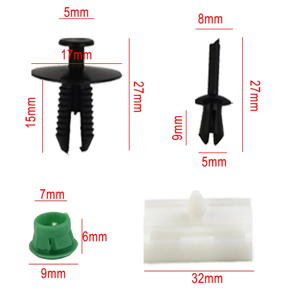 Useful Fixed Clip Fastener Clamp Accessories Panel Parts Plastic Replacement Rocker Sill Skirt For BMW E36 316i 318i
Useful Fixed Clip Fastener Clamp Accessories Panel Parts Plastic Replacement Rocker Sill Skirt For BMW E36 316i 318i
