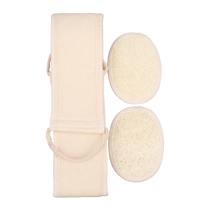 Loofah Exfoliating Back Scrubber For Shower, Double Side Scrubbing Strap, Body Bath Sponge With 100% Natural Luffa, Back Washer
Loofah Exfoliating Back Scrubber For Shower, Double Side Scrubbing Strap, Body Bath Sponge With 100% Natural Luffa, Back Washer
