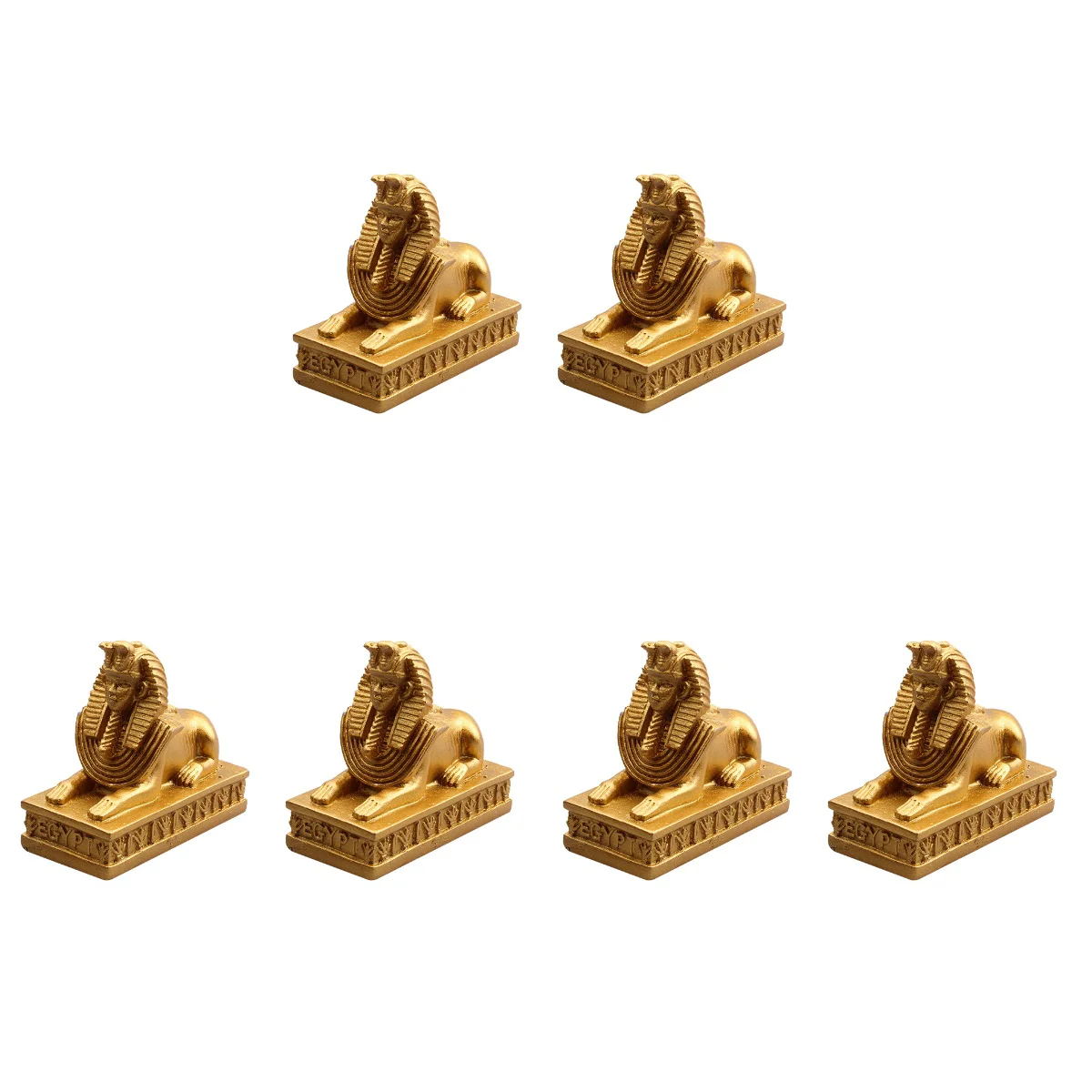 Egyptian Statue Sphinx Figurine Pharaoh Ancient God Decoration Mythology Decor Egypt Folk Gold Figurines Adornment Resin Bust
Egyptian Statue Sphinx Figurine Pharaoh Ancient God Decoration Mythology Decor Egypt Folk Gold Figurines Adornment Resin Bust