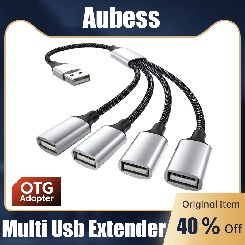 Aubess Fast Charging USB Type C To 4 USBC OTG Adapter Cable For IPad Pro 4 In 1 USB C Convertor For Macbook Pro Chromebook TV
Aubess Fast Charging USB Type C To 4 USBC OTG Adapter Cable For IPad Pro 4 In 1 USB C Convertor For Macbook Pro Chromebook TV