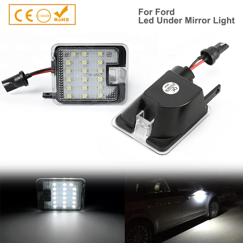 2pcs White LED Side Under Mirror Puddle Light For Ford Kuga II Focus III S-Max C-Max CV6Z13B374A
2pcs White LED Side Under Mirror Puddle Light For Ford Kuga II Focus III S-Max C-Max CV6Z13B374A