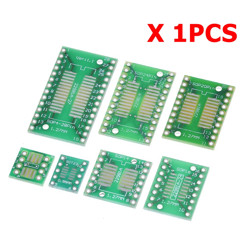 TZT комплект переходников SMD к DIP
TZT комплект переходников SMD к DIP