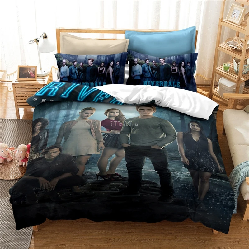 Horror Movie Riverdale 3d Bedding Set Duvet Cover Set Pillowcase Single Double Full Queen King Size Bedroom Decor Bed Linen Sets
Horror Movie Riverdale 3d Bedding Set Duvet Cover Set Pillowcase Single Double Full Queen King Size Bedroom Decor Bed Linen Sets
