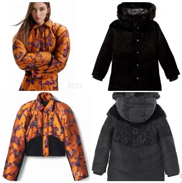 Desigual международная торговля испанская Женская хлопковая куртка модная индивидуальная Лоскутная куртка с принтом теплая и плотная короткая куртка
Desigual международная торговля испанская Женская хлопковая куртка модная индивидуальная Лоскутная куртка с принтом теплая и плотная короткая куртка