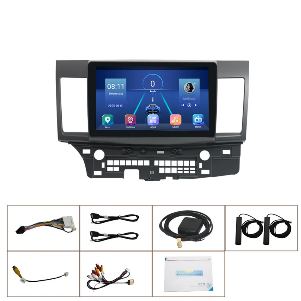 Автомобильный радиоприемник для Mitsubishi Yishen, Android, GPS-навигация, Автомобильный плеер MP5, радио 4 + 64, встроенный Carplay, автомобильная стереосистем...
Автомобильный радиоприемник для Mitsubishi Yishen, Android, GPS-навигация, Автомобильный плеер MP5, радио 4 + 64, встроенный Carplay, автомобильная стереосистем...