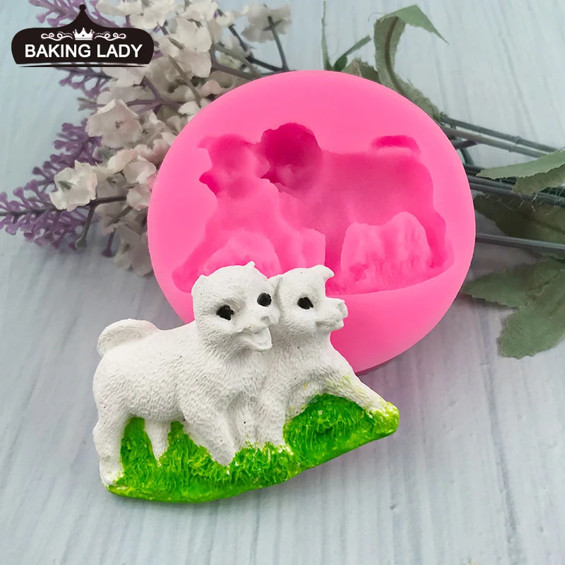 Cute Mori Lawn Dog Silicone Mould Cartoon Animal Fondant Cake Decorating Tool Dessert Chocolate Mould
Cute Mori Lawn Dog Silicone Mould Cartoon Animal Fondant Cake Decorating Tool Dessert Chocolate Mould